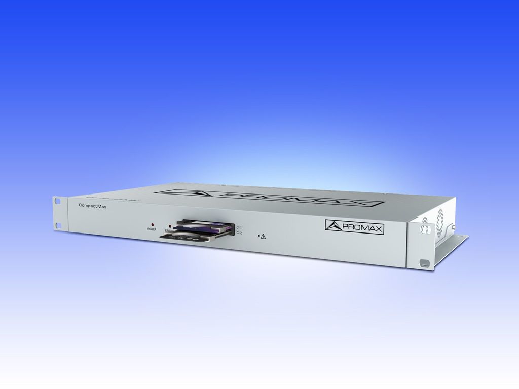 CompactMax-4: Transmodulateur DVB-S/S2 vers ISDB-T/Tb avec common interface