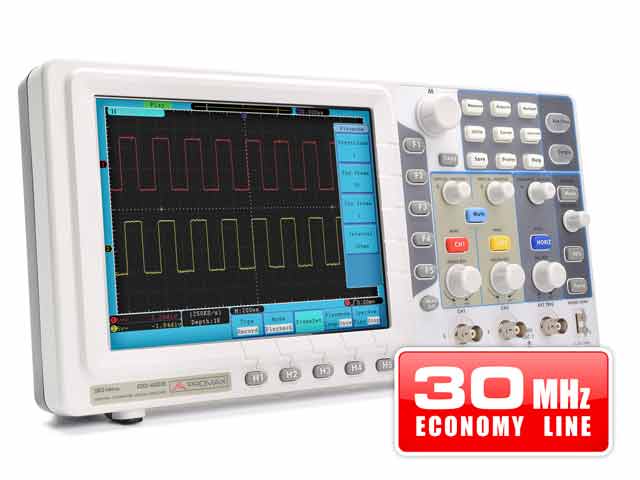 OD-603: Oscilloscope numérique de 30 MHz (gamme économique)